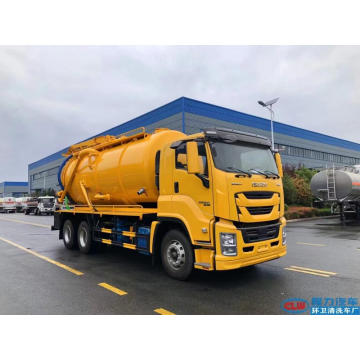 ISUZU Vacuum Pump Sewage Suction Truck 18CBM